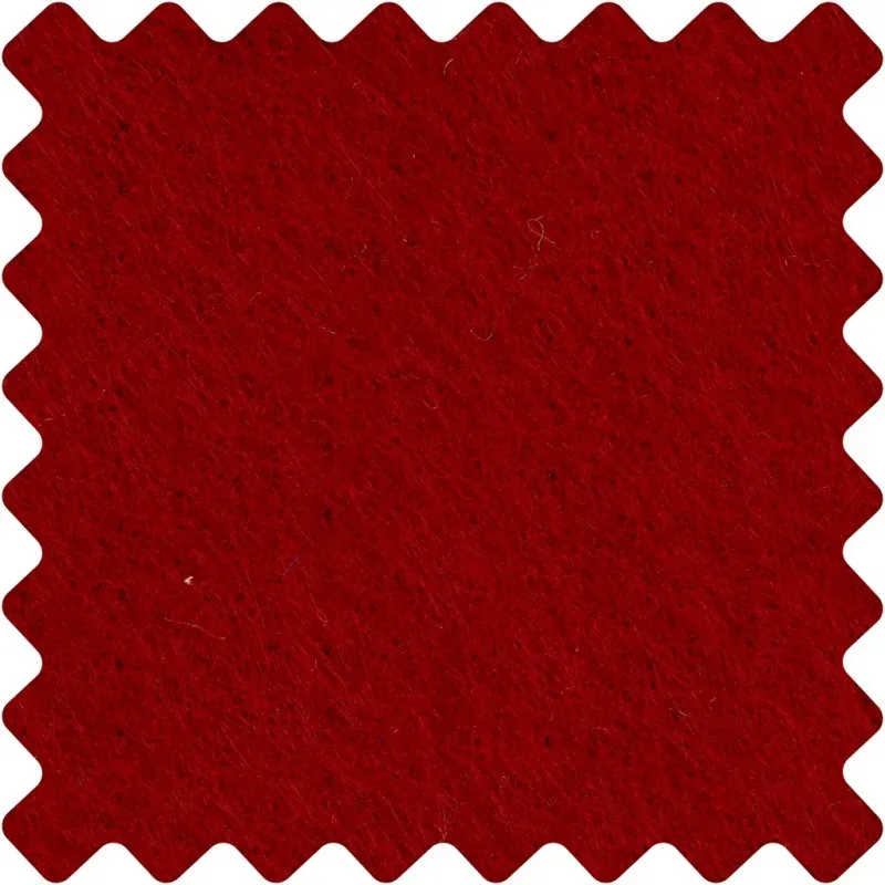 Bastelfilz, Blatt 42x60 cm, Dicke 3 mm, Altrot, 1 Bl.