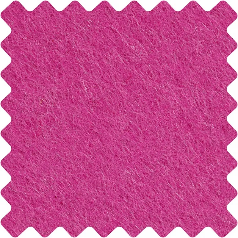 Bastelfilz, Blatt 42x60 cm, Dicke 3 mm, Pink, 1 Bl.
