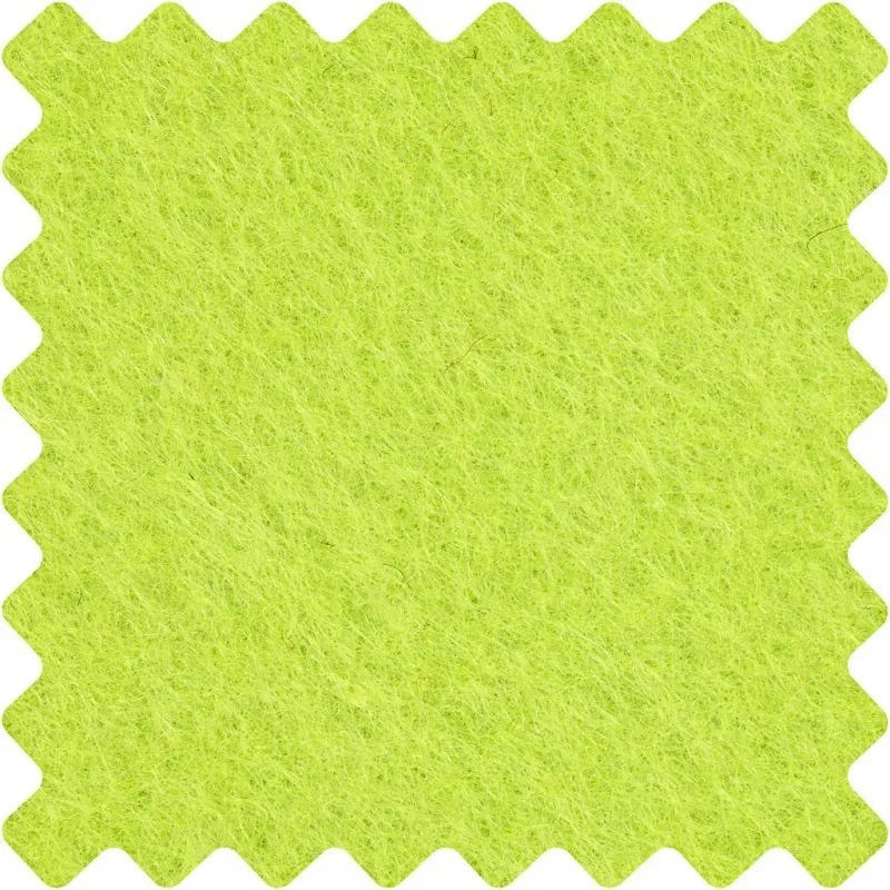 Bastelfilz, Blatt 42x60 cm, Dicke 3 mm, Hellgrün, 1 Bl.