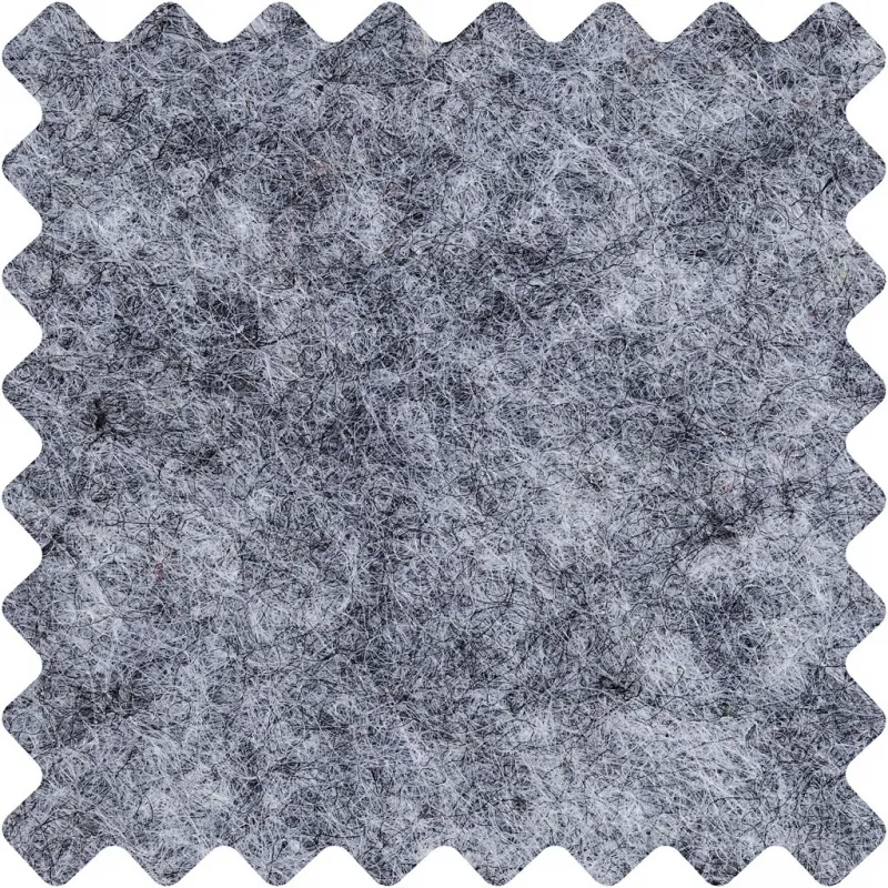 Bastelfilz, Blatt 42x60 cm, Dicke 3 mm, Grau, 1 Bl.