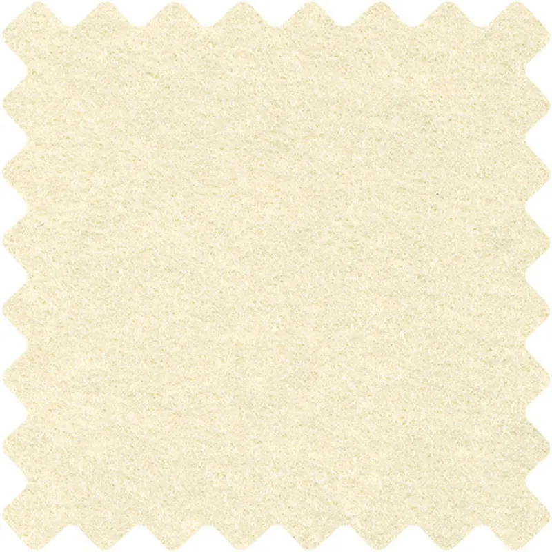 Bastelfilz, A4, Blatt 210x297 mm, Dicke 1,5-2 mm, Naturweiß, 10 Bl./ 1 Pck
