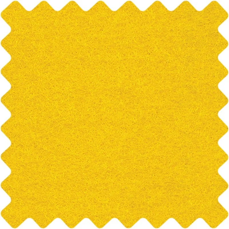 Bastelfilz, A4, Blatt 210x297 mm, Dicke 1,5-2 mm, Gelb, 10 Bl./ 1 Pck