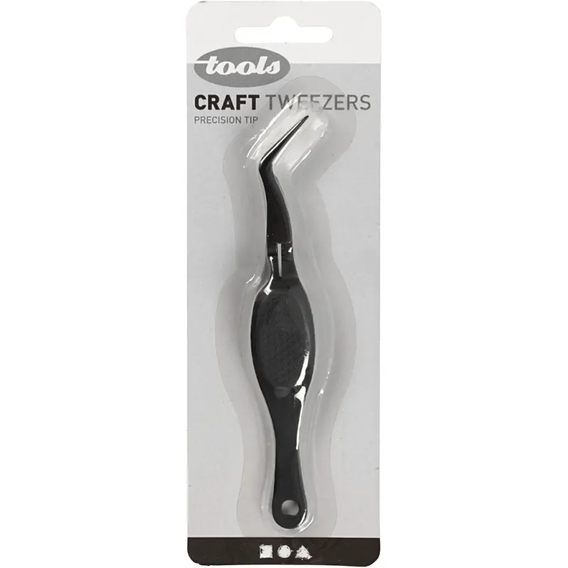 Pinzette mit Feder, L 12,5 cm, 1 Stk