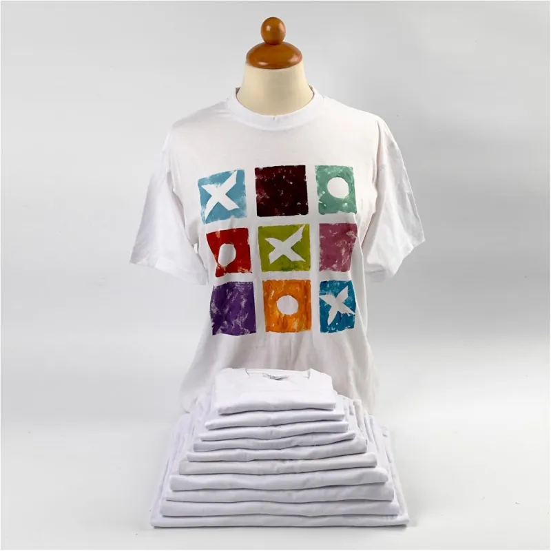 T-Shirt, B 32 cm, Größe 3-4 Jahre, Rundhalsausschnitt, 145 g, Weiß, 1 Stk