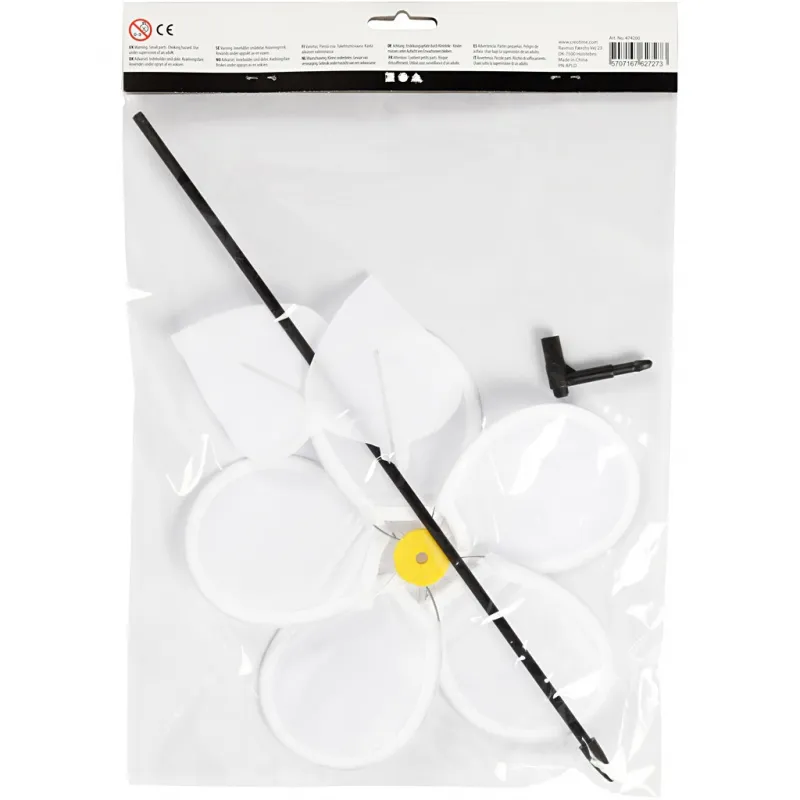 Windrad Blume, D 20 cm, 1 Stk