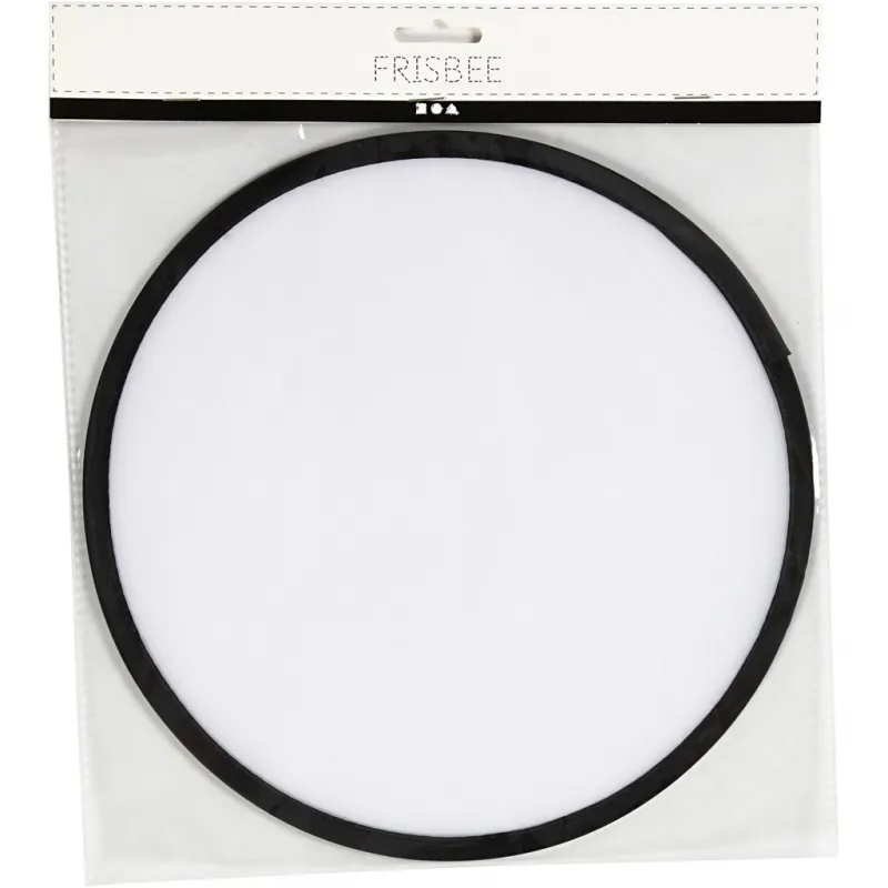 Frisbee, D 25 cm, Weiß, 1 Stk
