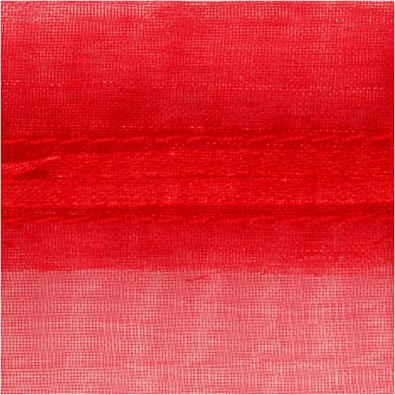 Organza-Beutel, Größe 7x10 cm, Rot, 10 Stk/ 1 Pck
