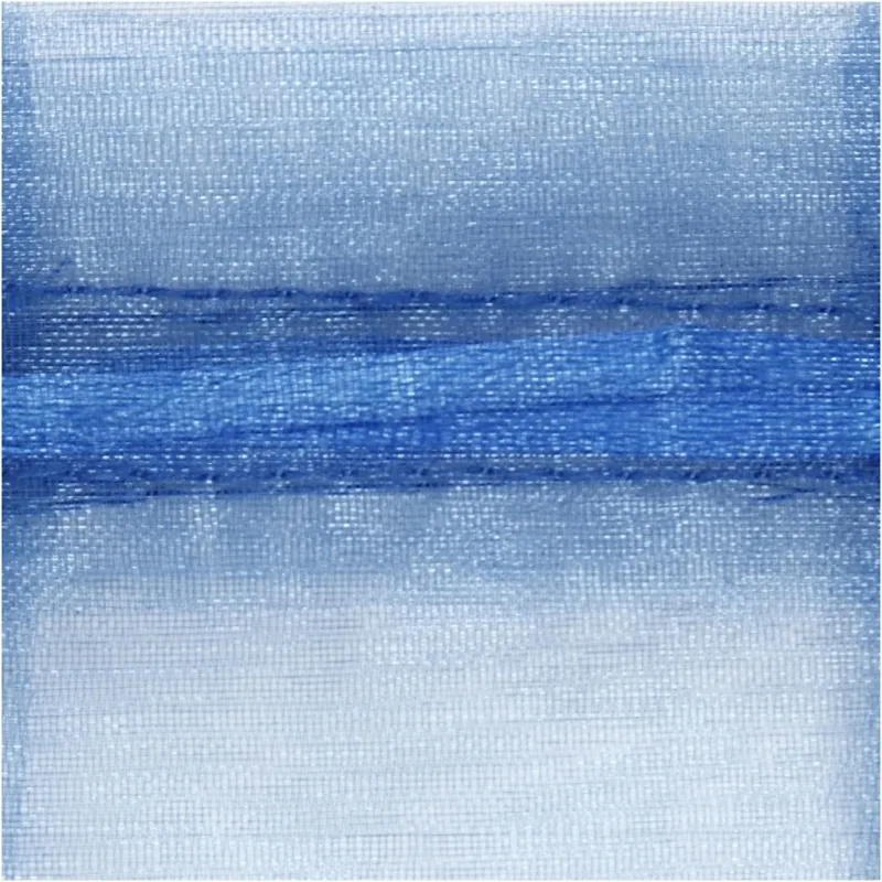 Organza-Beutel, Größe 7x10 cm, Blau, 10 Stk/ 1 Pck