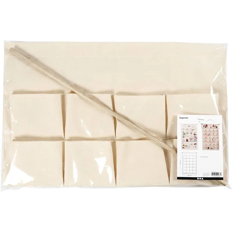 Wandorganizer zum Gestalten, H 93 cm, B 60 cm, Hellnatur, 1 Stk