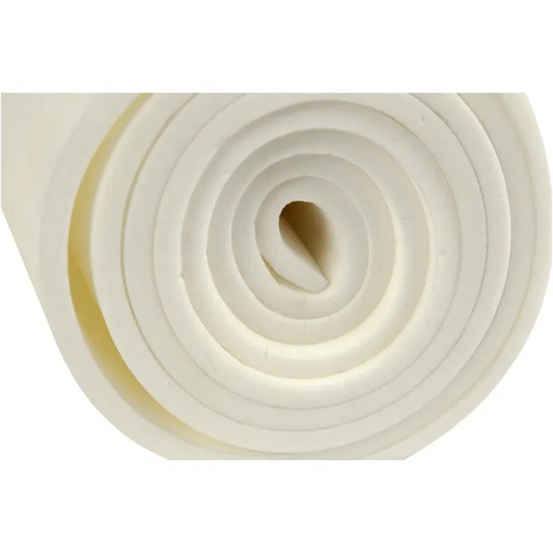 Mattenrolle, L 180 cm, B 50 cm, Dicke 6 mm, Weiß, 1 Stk