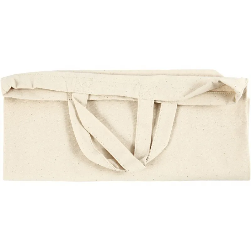 Stofftasche, Größe 39x44x10 cm, 310 g, Hellnatur, 1 Stk