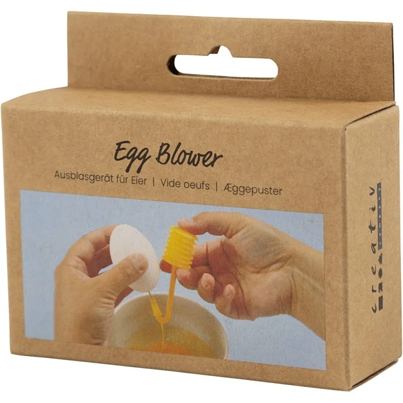 Ausblasgerät für Eier, 1 Set