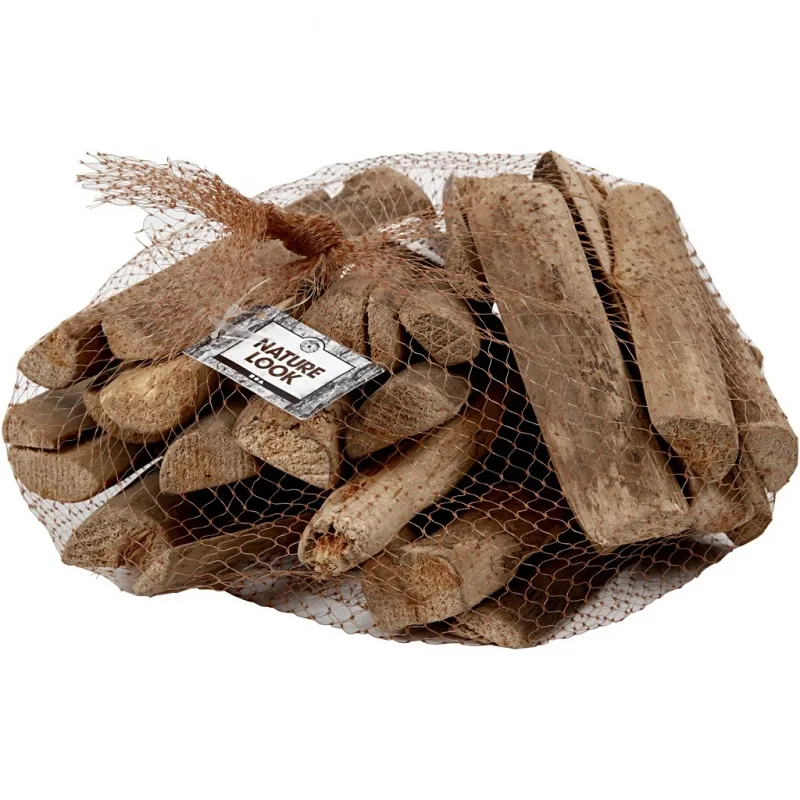 Holzstücke - Sortiment, L 6-14 cm, Dicke 15 mm, 610 g/ 1 Pck