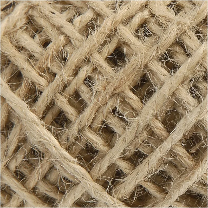 Naturhanf-Schnur, Dicke 1-2 mm, Natur, 30 m/ 1 Rolle