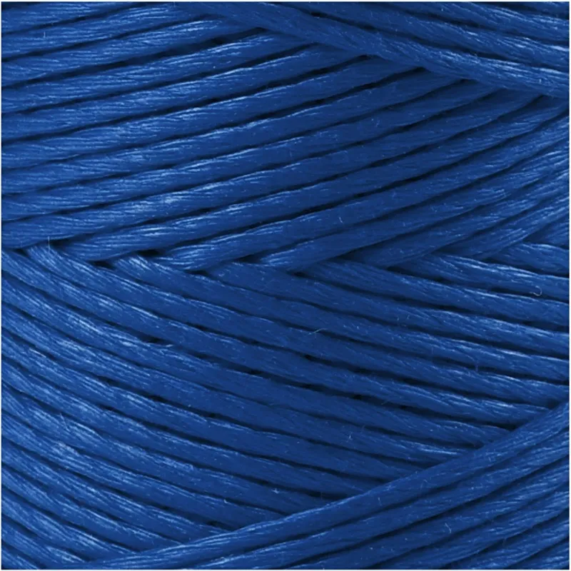 Bambusschnur, Dicke 1 mm, Blau, 65 m/ 1 Rolle