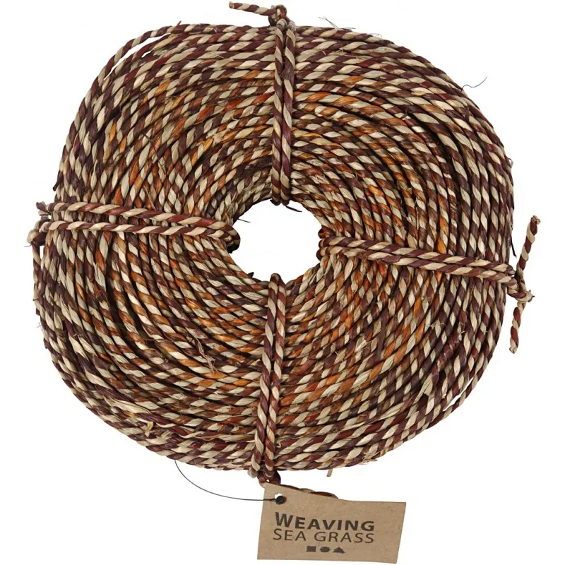 Seegras, Dicke 3,5-4 mm, ca. 80 m, Braun, 500 g/ 1 Bündl.