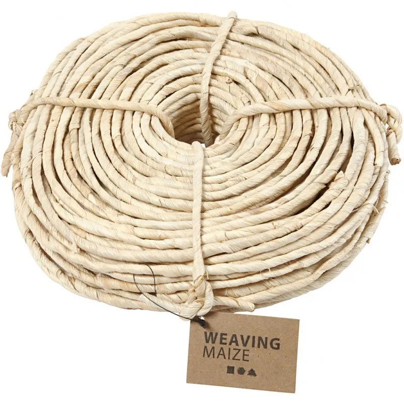 Maisschnur, B 3,5-4 mm, ca. 90 m, Natur, 500 g/ 1 Bündl.