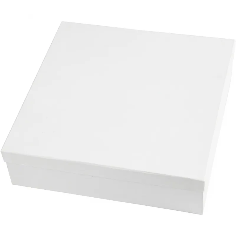 Mini-Deckelkartons, Größe 4,5x7 + 6x9 cm, Weiß, 36 Set/ 1 Pck
