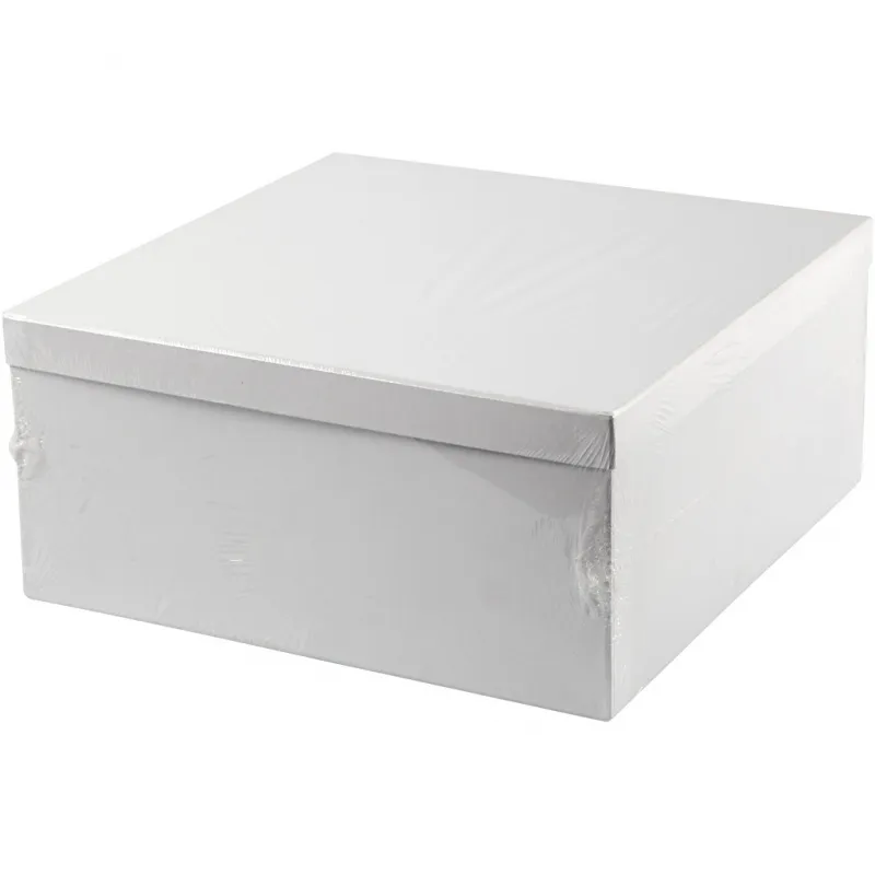 Set mit Mini-Schachteln, Größe 10x5 + 12x5 cm, Weiß, 27 Stk/ 1 Pck