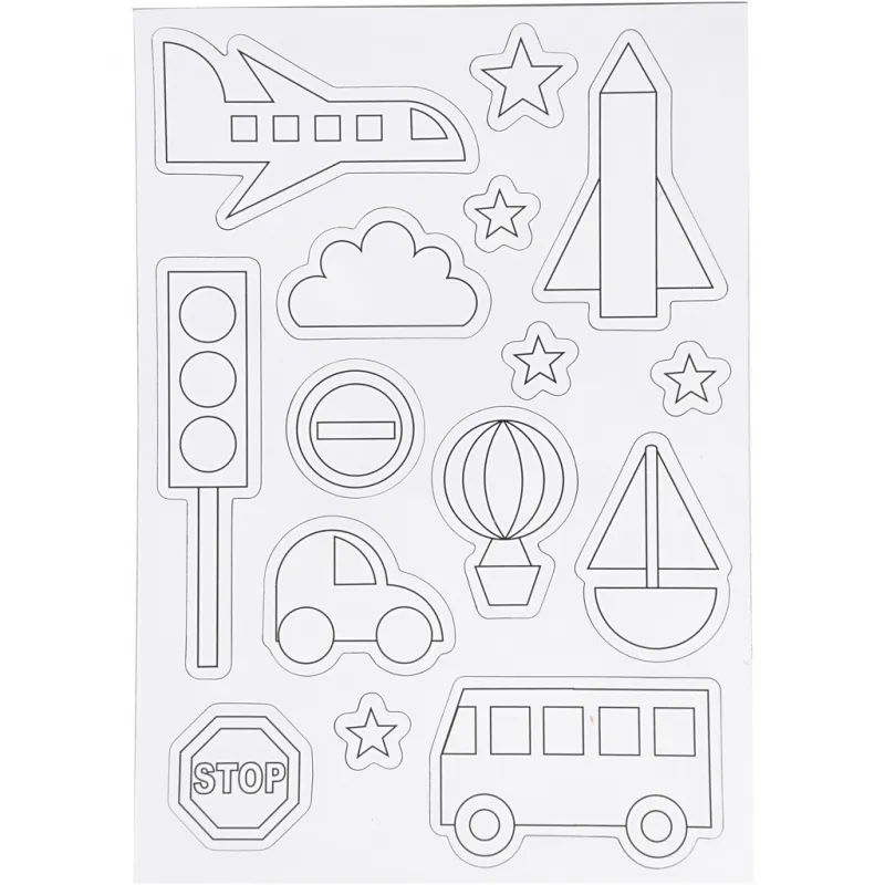 Magnetmotive, Transport & Verkehr, Größe 14,85x21 cm, 1 Bl.
