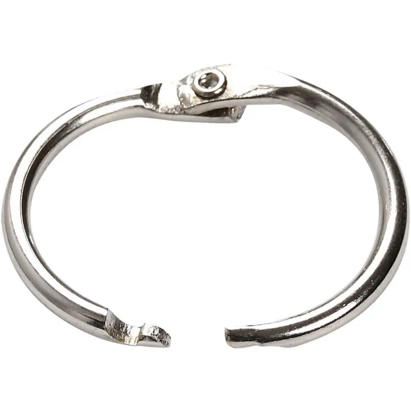 Binderinge, D 19 mm, Dicke 2 mm, 10 Stk/ 1 Pck