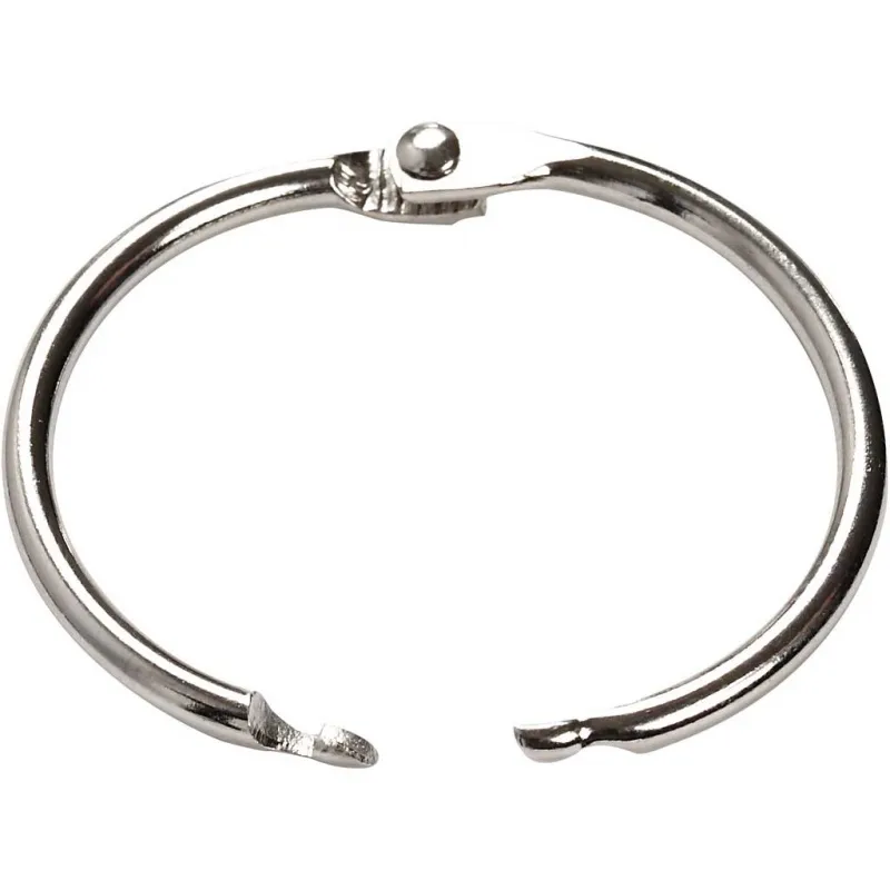 Binderinge, D 32 mm, Dicke 2,7 mm, 8 Stk/ 1 Pck