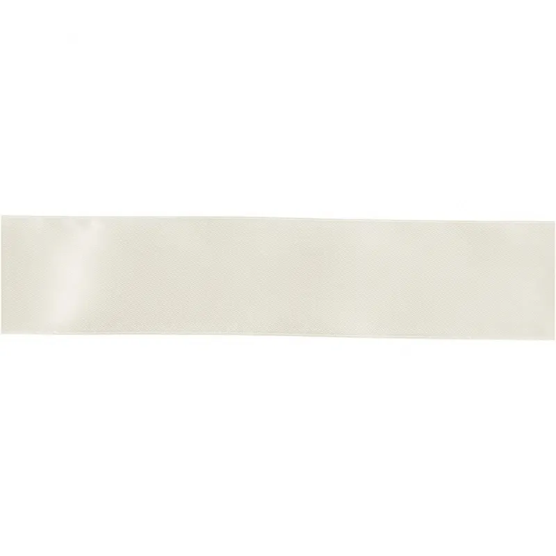 Satinband, B 38 mm, Creme, 50 m/ 1 Rolle