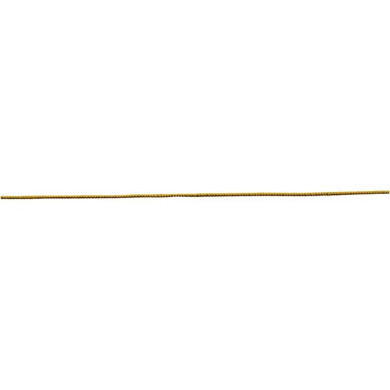 Anhängerband, Dicke 0,5 mm, Gold, 100 m/ 1 Rolle