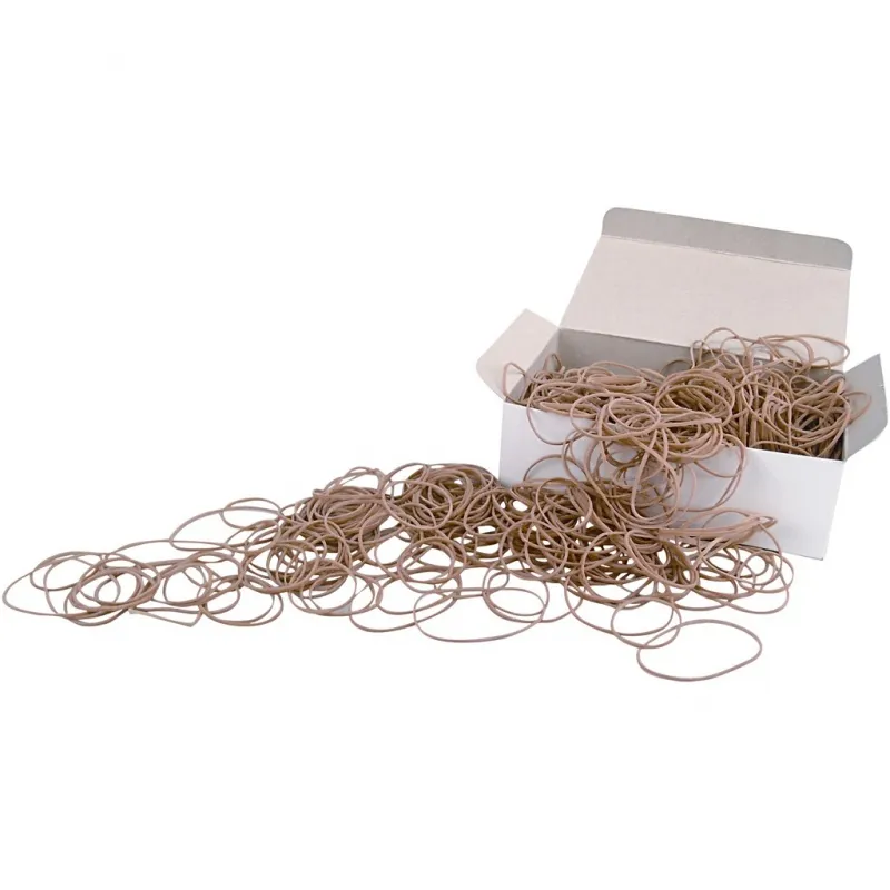 Gummibänder, D 5-8 cm, Dicke 1 mm, ca. 1600 Stk, 500 g/ 1 Pck
