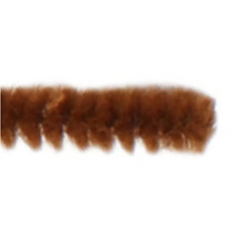 Pfeifenreiniger, L 30 cm, Dicke 6 mm, Braun, 50 Stk/ 1 Pck