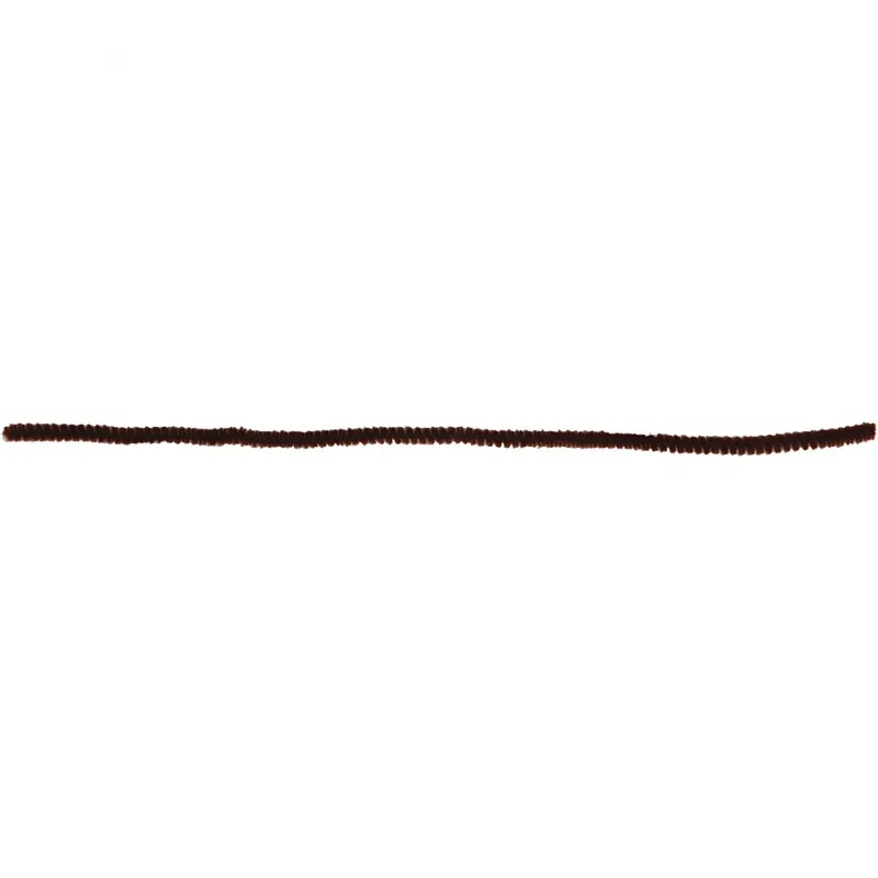 Pfeifenreiniger, L 30 cm, Dicke 6 mm, Braun, 50 Stk/ 1 Pck