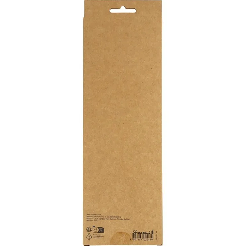 Pfeifenreiniger, L 30 cm, Dicke 6 mm, Weiß, 50 Stk/ 1 Pck