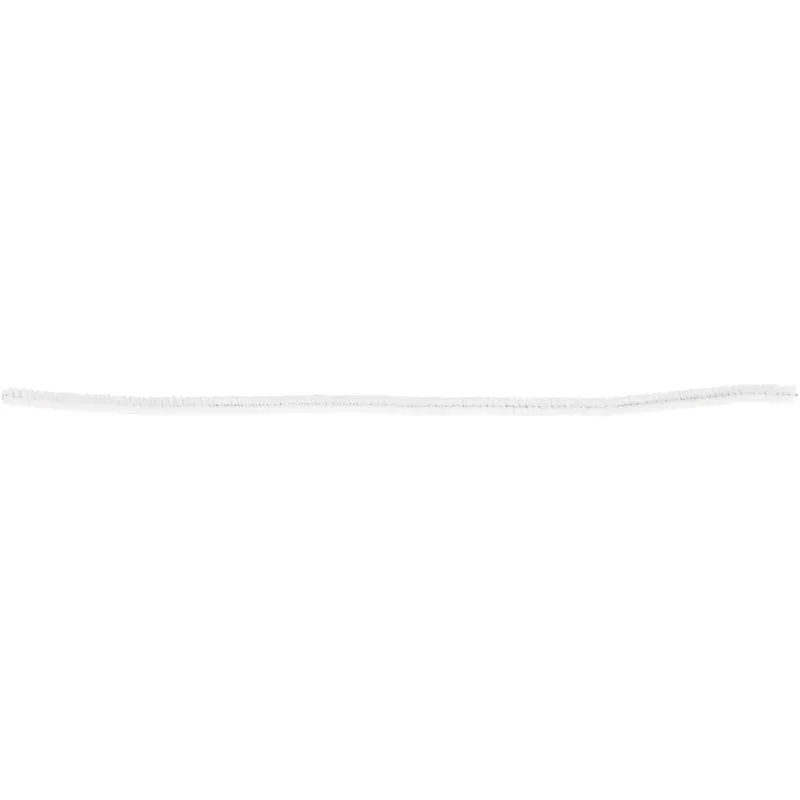 Pfeifenreiniger, L 30 cm, Dicke 6 mm, Weiß, 50 Stk/ 1 Pck