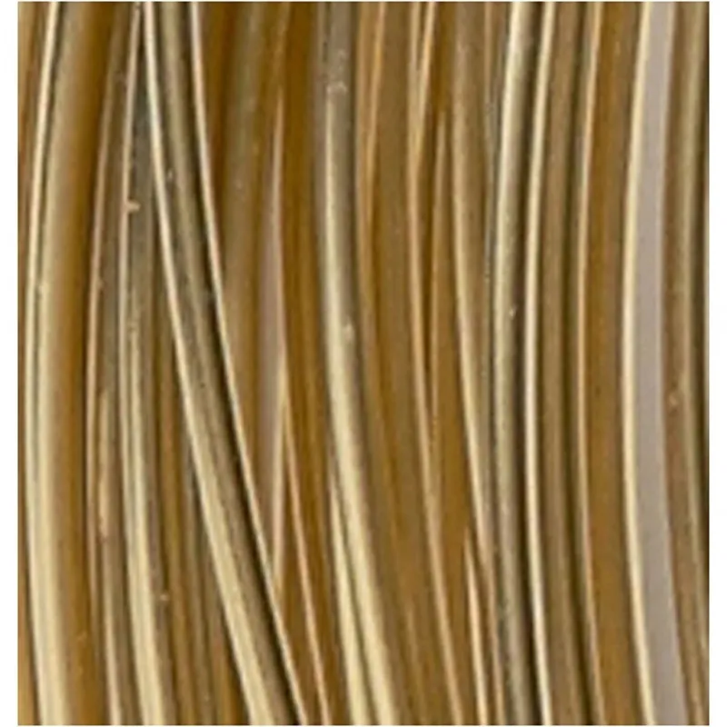 Aluminiumdraht, rund, Dicke 2 mm, Gold, 10 m/ 1 Rolle