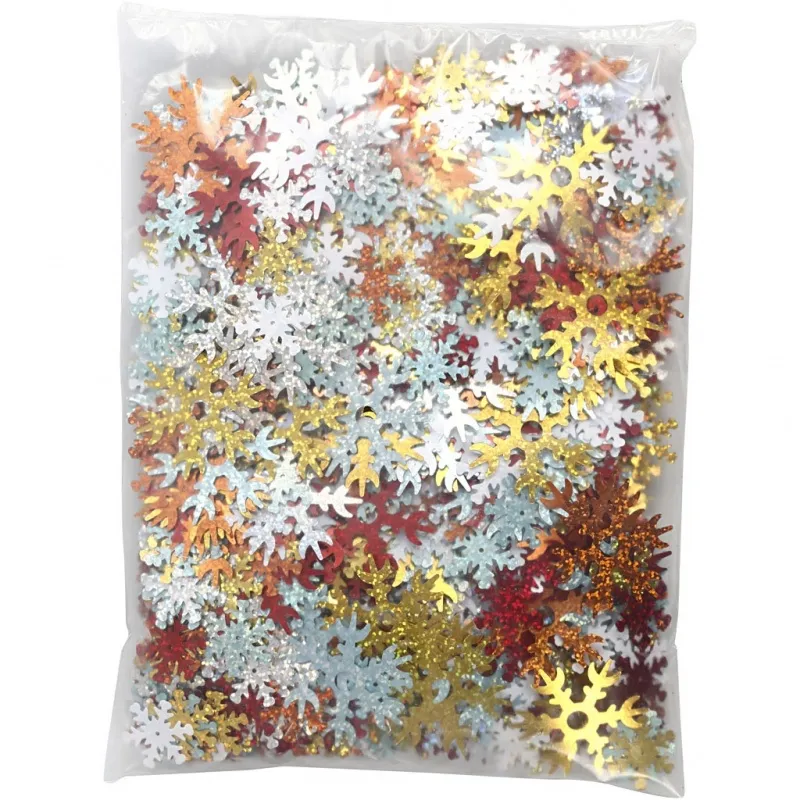 Pailletten - Sortiment, Größe 25+45 mm, Sortierte Farben, 250 g/ 1 Pck