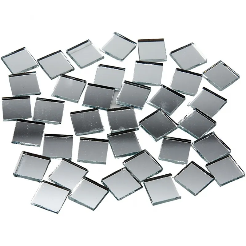 Spiegelmosaik, Größe 10x10 mm, Dicke 2 mm, 500 Stk/ 1 Pck