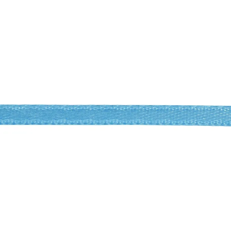 Satinband, B 3 mm, Hellblau, 15 m/ 1 Rolle