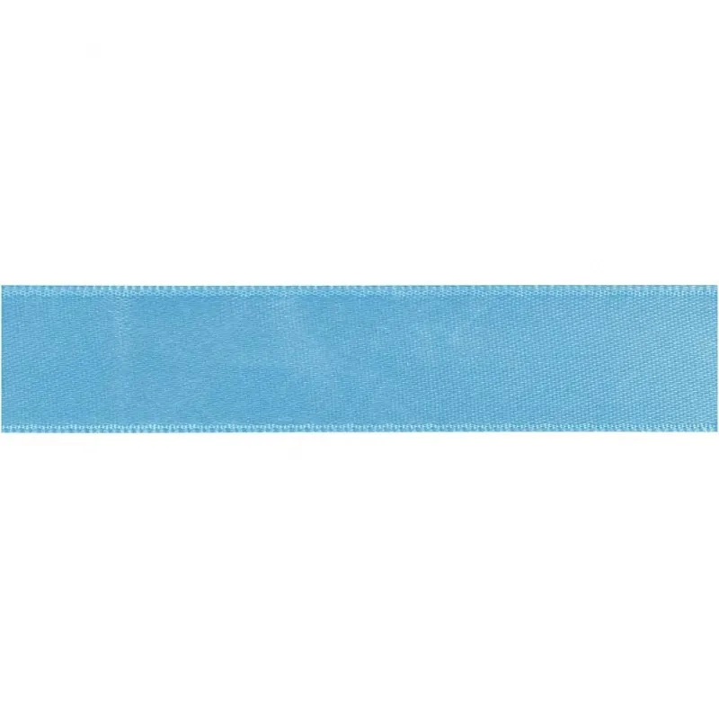 Satinband, B 20 mm, Hellblau, 6 m/ 1 Rolle