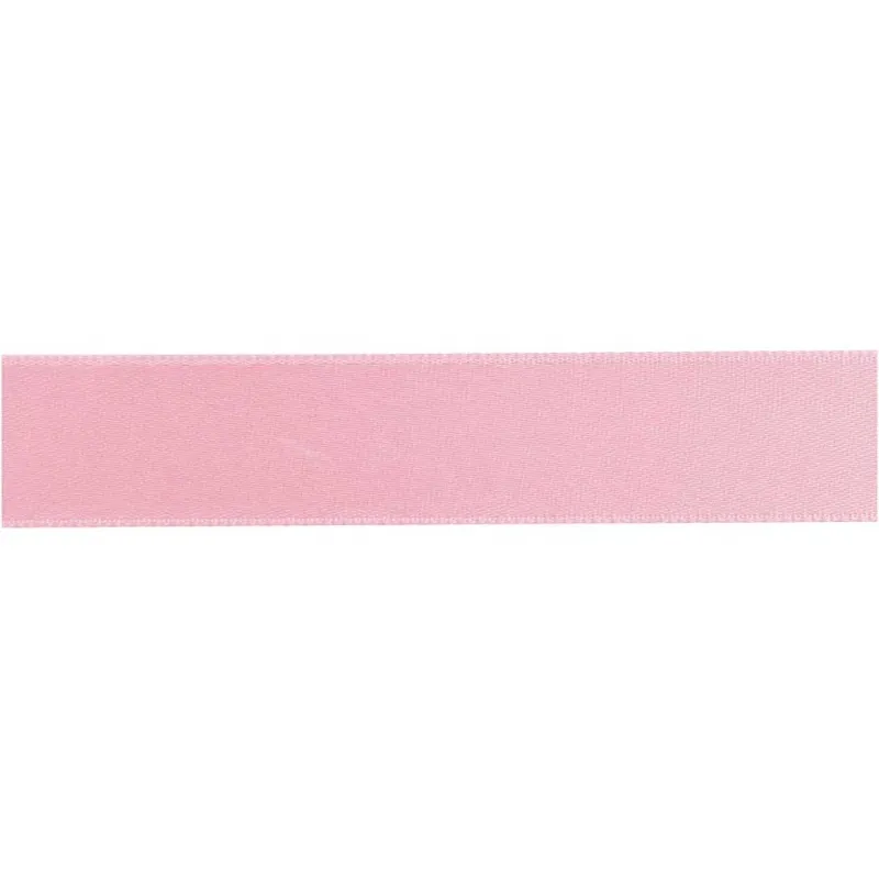 Satinband, B 20 mm, Rosa, 6 m/ 1 Rolle