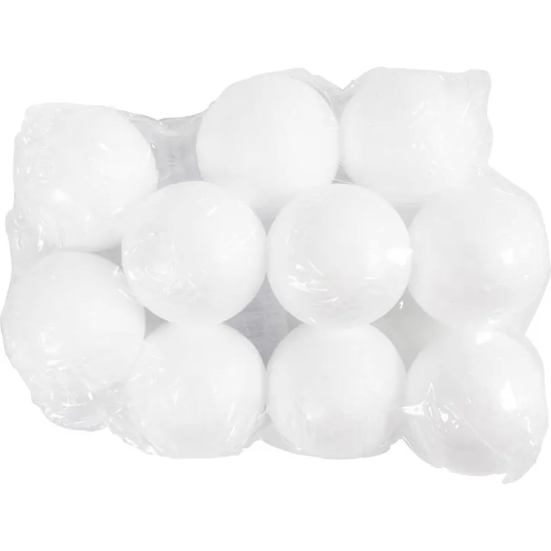 Styropor-Kugeln, D 3 cm, Weiß, 10 Stk/ 1 Pck