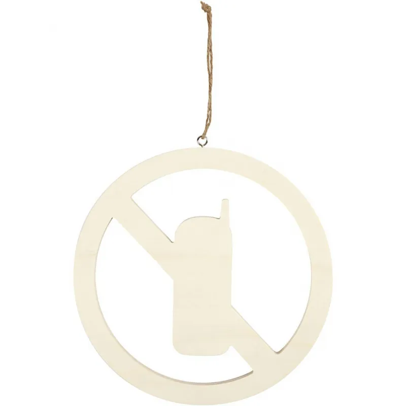 Schild, Keine Mobiltelefone, Größe 21,3 cm, Dicke 0,9 cm, 1 Stk