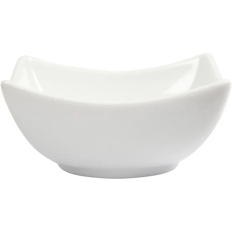 Schale, H 4,5 cm, D 10 cm, Weiß, 12 Stk/ 1 Pck
