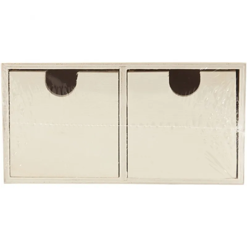 Schubladenbox, Größe 9,2x17,7 cm, 1 Stk