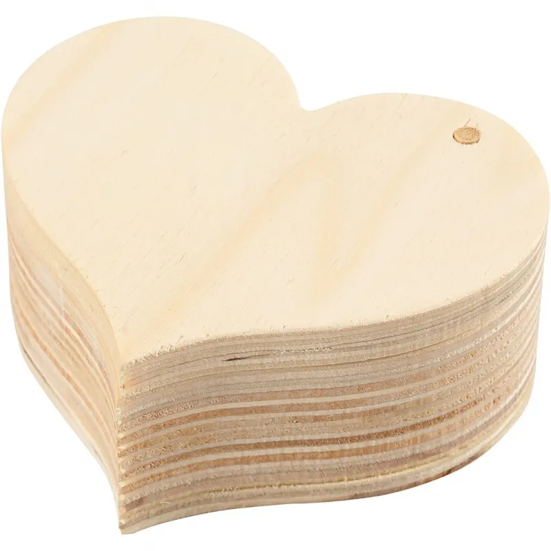 Holzdose, H 4 cm, B 9 cm, 1 Stk