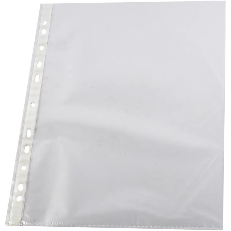 Prospekthülle, Öffnung oben, A4, Blatt 210x297 mm, 100 Stk/ 1 Pck