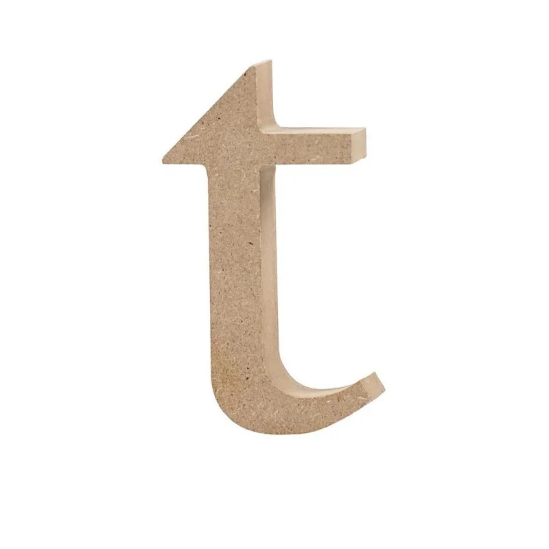 Buchstabe, t, H 10 cm, Dicke 2 cm, 1 Stk