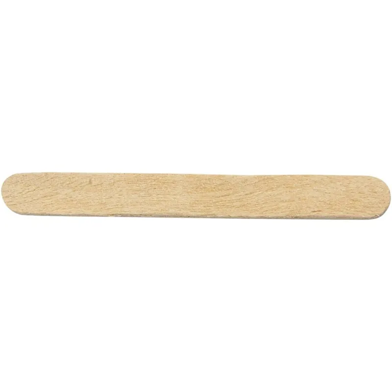 Eisstiele, L 5,5 cm, B 6 mm, Natur, 400 Stk/ 1 Pck