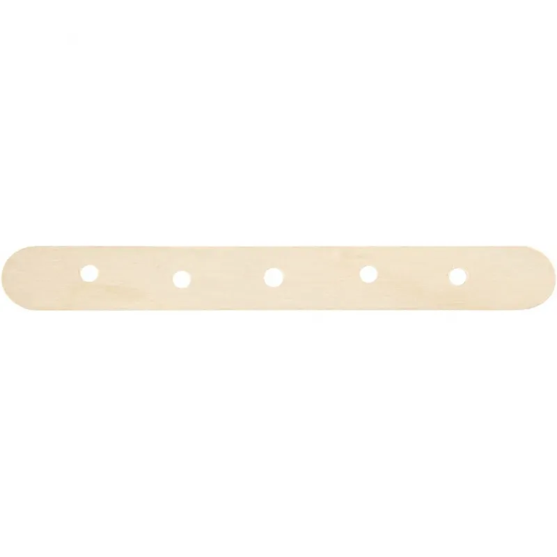 Baustäbe, L 15 cm, B 1,8 cm, Lochgröße 4 mm, 500 Stk/ 1 Pck