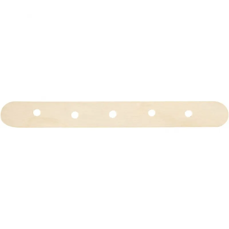 Baustäbe, L 15 cm, B 1,8 cm, Lochgröße 4 mm, 20 Stk/ 1 Pck