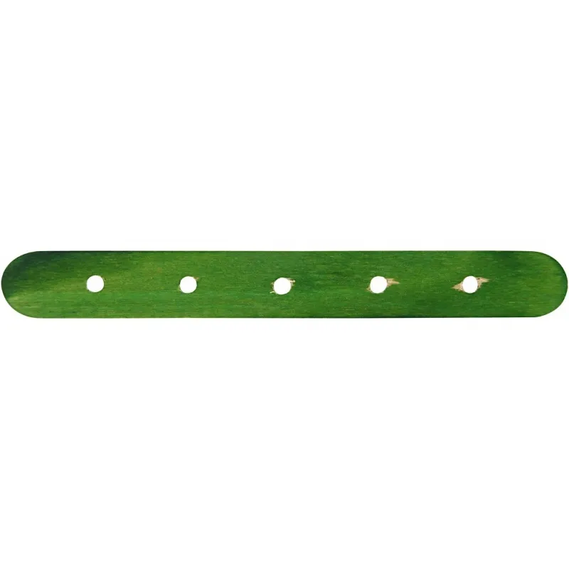 Baustäbe, L 15 cm, B 1,8 cm, Lochgröße 4 mm, Sortierte Farben, 500 sort./ 1 Pck